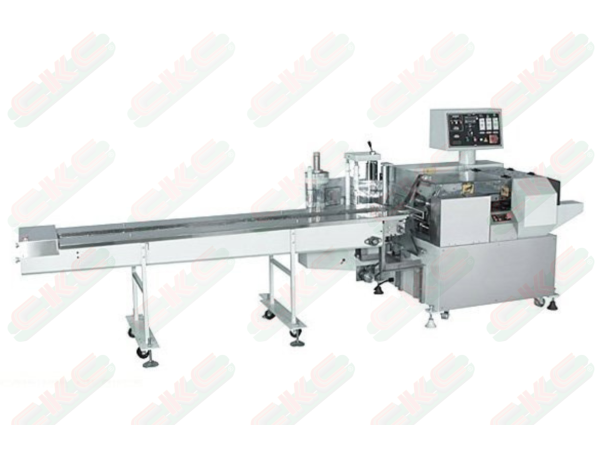 High speed horizontal flow wrapper (mechanical control)