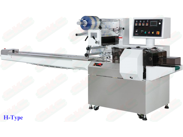 High speed horizontal flow wrapper (mechanical control)